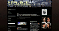 Desktop Screenshot of nativecelebs.com