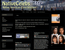 Tablet Screenshot of nativecelebs.com